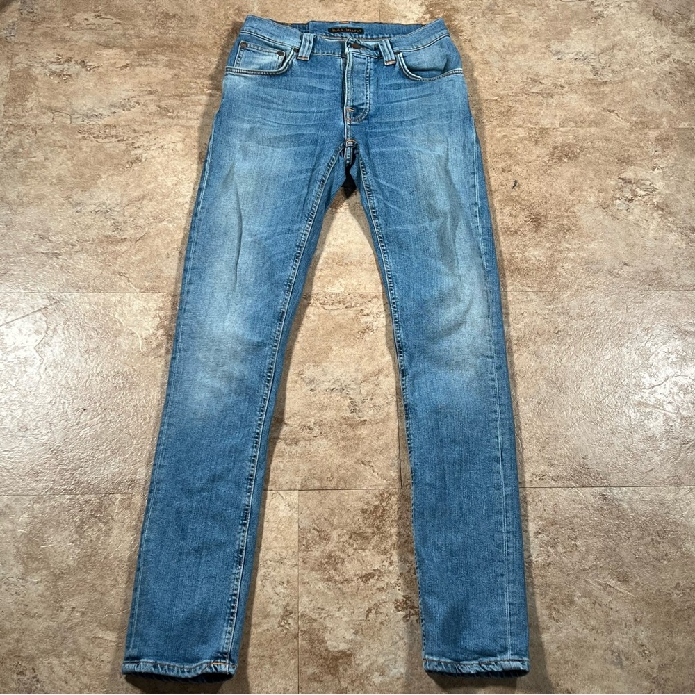 Nudie Jeans Grim Tim Light Wash Jeans